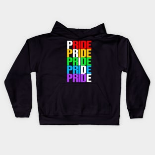 Pride love is love LGBTQ Gay Pride Kids Hoodie